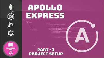Node.js Apollo Express Server With GraphQL | Part 1 - Project Setup