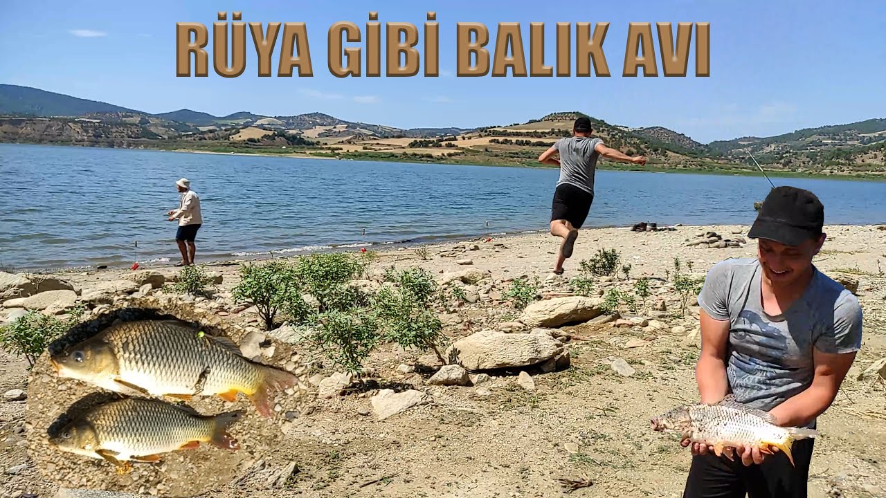RÜYA GİBİ BALIK AVI !!! Gördes Barajında 2 Gece 3 Gündüz Sazan Avı !!!#fishing #nature #sazan #balık