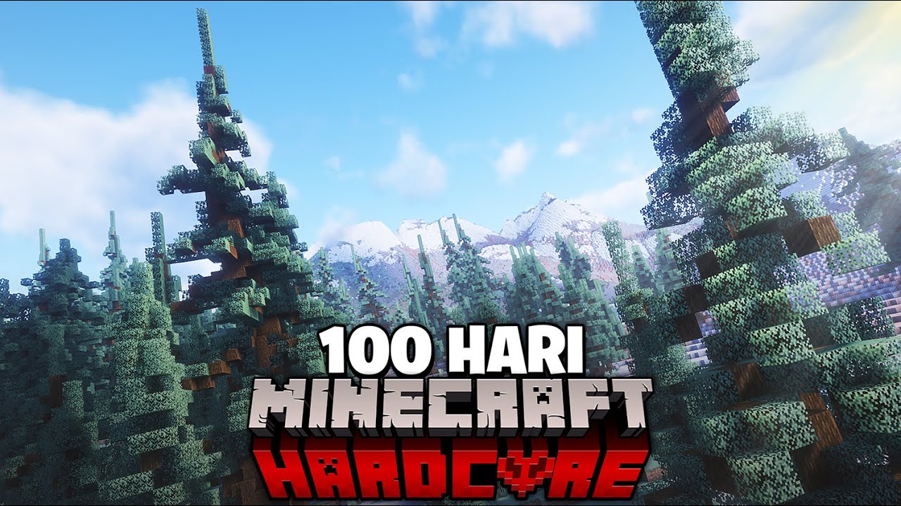 Bertahan 100 Hari di Pegunungan Norden di Minecraft Hardcore