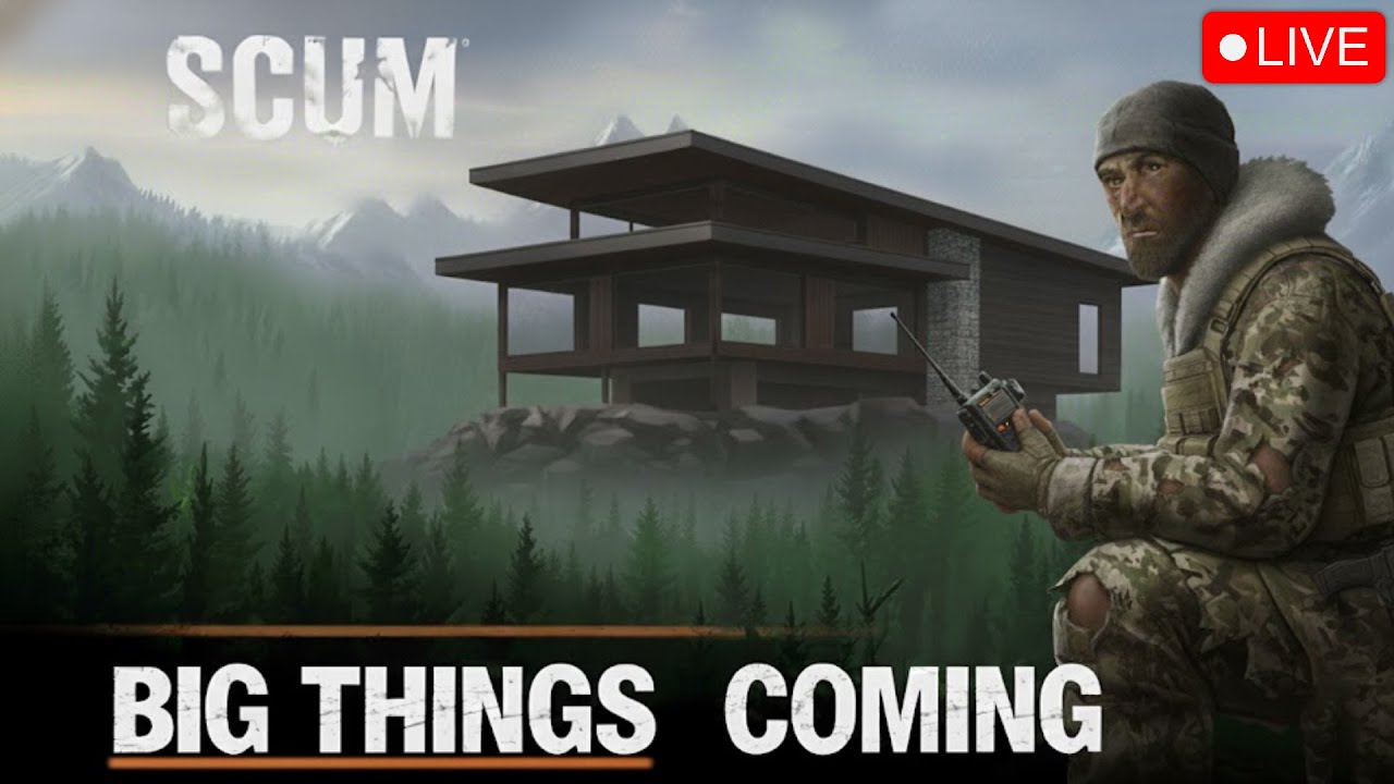 SCUM LIVE: Looting for Fame & Our Next Car! 🚗