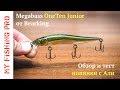 Megabass Vision OneTen Junior от Bearking. Достойная копия мелкого Уантена с Алиэкспресс.