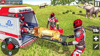 Animals Rescue Game Doctor Robot 3D - #1 Ambulance Rescue Games - Android Gameplay screenshot 4