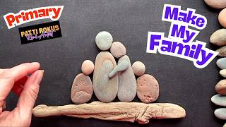 How Kids Can Make Their Family with Rocks in Minutes