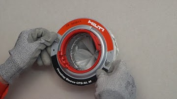 CFS SL Installation du marchon coupe feu htv