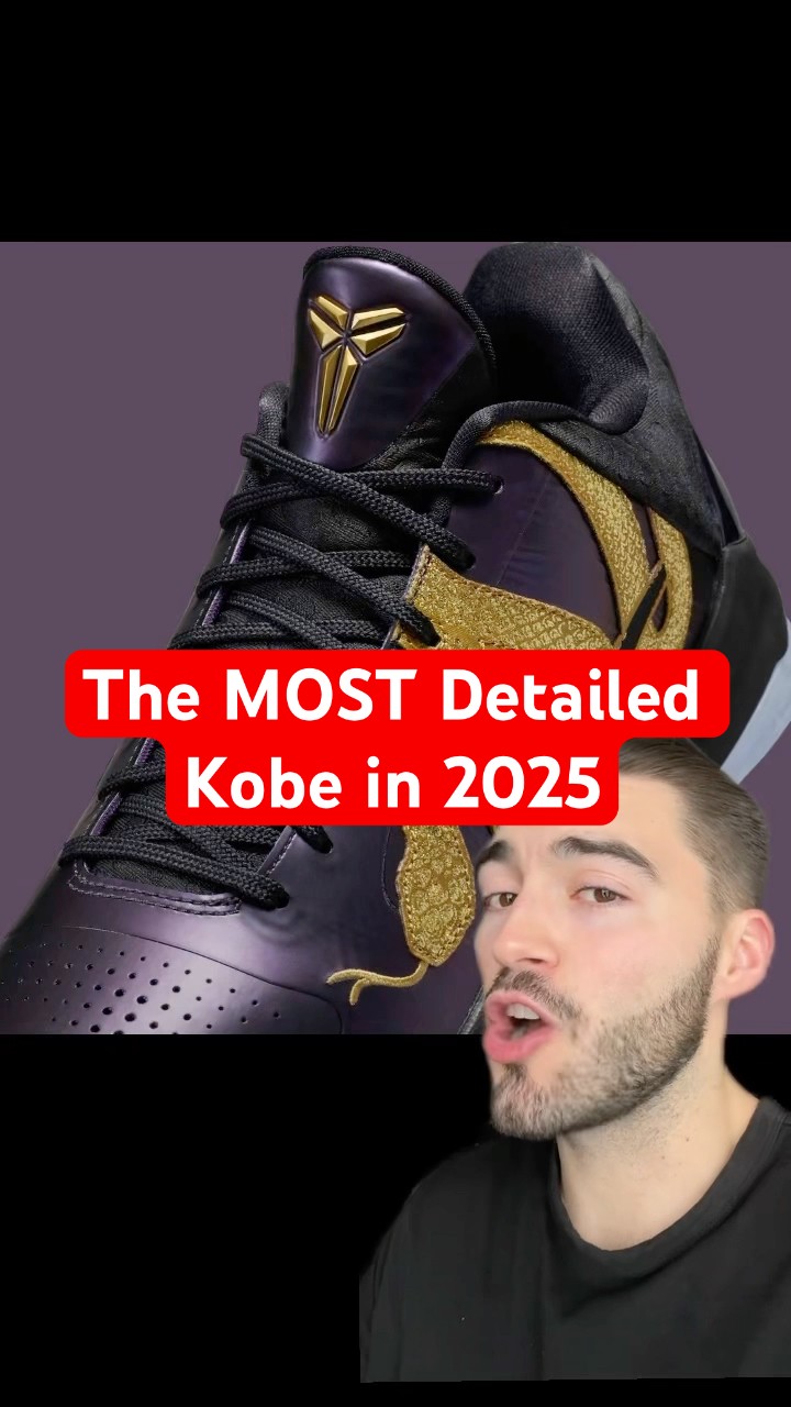 KOBE 5 YEAR OF THE DRAGON FIRST BIG SNEAKER RELEASE OF 2025! - YouTube