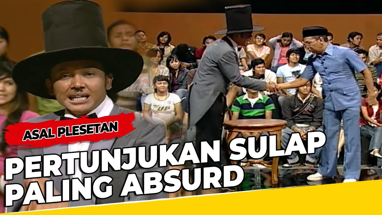 Pertunjukan Sulap Paling Absurd - Asal Plesetan