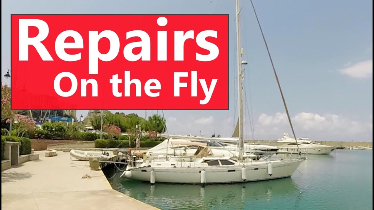 Ep 64 Repairs on the Fly - Tropea, Italy (Sailing Talisman)