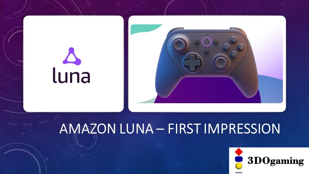 Amazon Luna First Impression YouTube