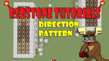 Redstone Lamp Direction Pattern Tutorial (Minecraft Xbox 360)