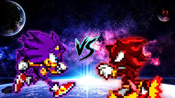 Multiverse Sonic V2 (all form) (New) VS Shadow (all form) in Jump Force Mugen