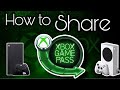 How To Share Xbox Game Pass Ultimate with Family or Friends | 2021