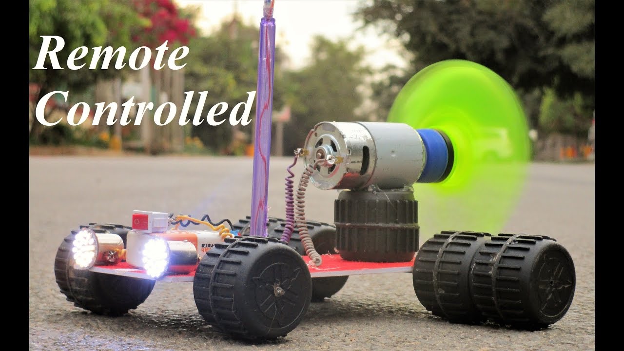 How To Make A Remote Control Car Very Simple YouTube