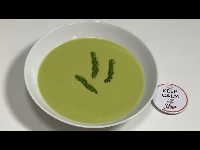 Crema De Espárragos Trigueros En Monsieur Cuisine Y Thermomix Youtube