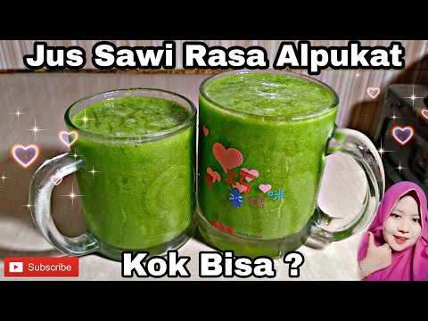 Jus Alpukat Dari Sawi Dan Tape