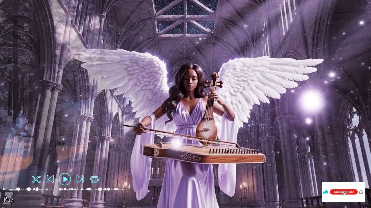 ✨ Arpa Profética y Violín Suave | Susurros del Espíritu y Paz del Alma