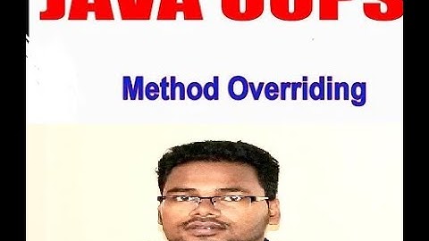 Java Tutorials  Java OOPS  Method Overriding  /Covariant Return Types in Java/by Amar