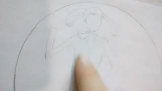 Request Art: Harley Quinn Profile Pic Basic Sketch