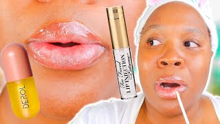 I Tried Every Popular LIP PLUMPER For 5 days 👄