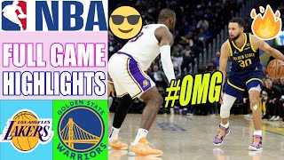 Los Angeles Lakers vs Golden State Warriors [FULL GAME] QTR Feb 22, 2024 | NBA Highlights 2024