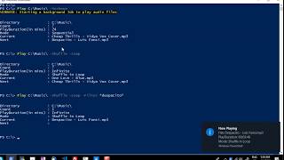 PowerShell Module to Play Music