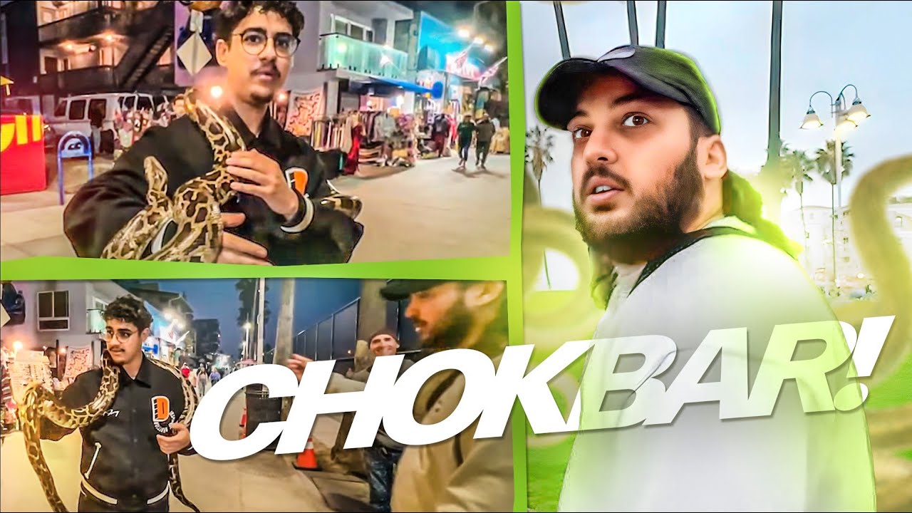 Wati apprivoise un serpent à Venice Beach ? TOUR DU MONDE - LOS ANGELES ...