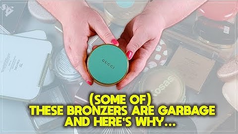 These Bronzers are GARBAGE, and here’s why… | DECLUTTERING & ORGANIZING PT 1 (2023)