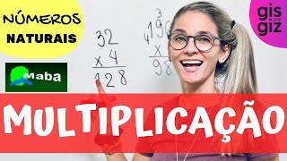 MULTIPLICAÇÃO  -  ENSINO FUNDAMENTAL   -   6° ANO  -  Professora GIS