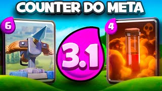 JOGUEI NO TOP GLOBAL COM A XBESTA VENENO COUNTER DO META!