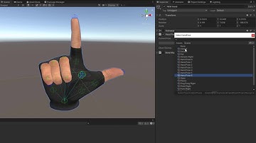 Custom Hand Posing using Oculus Quest Hand Tracking in Unity3D