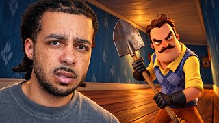 J'AI LITTÉRALEMENT PÉTÉ LES PLOMBS À CAUSE DE MON VOISIN !! (Hello Neighbor) — trending on YouTube in France