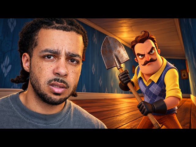 J'AI LITTÉRALEMENT PÉTÉ LES PLOMBS À CAUSE DE MON VOISIN !! (Hello Neighbor)
