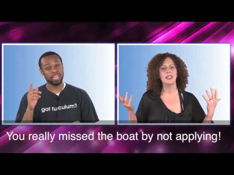 English in a Minute: Miss the Boat