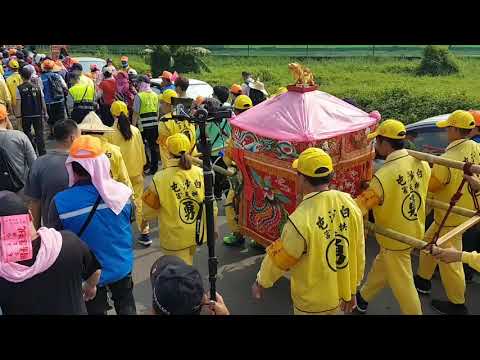 20190413 跟著白沙屯媽祖去旅行 虎尾往西螺 徒步路程景