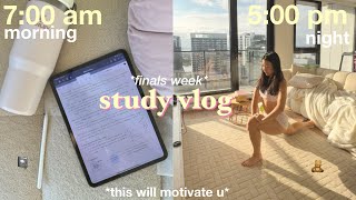 Study Vlog ‧₊˚🖇️ Final Exams, Fall Reset Routine & Staying Consistent With Healthy Habits