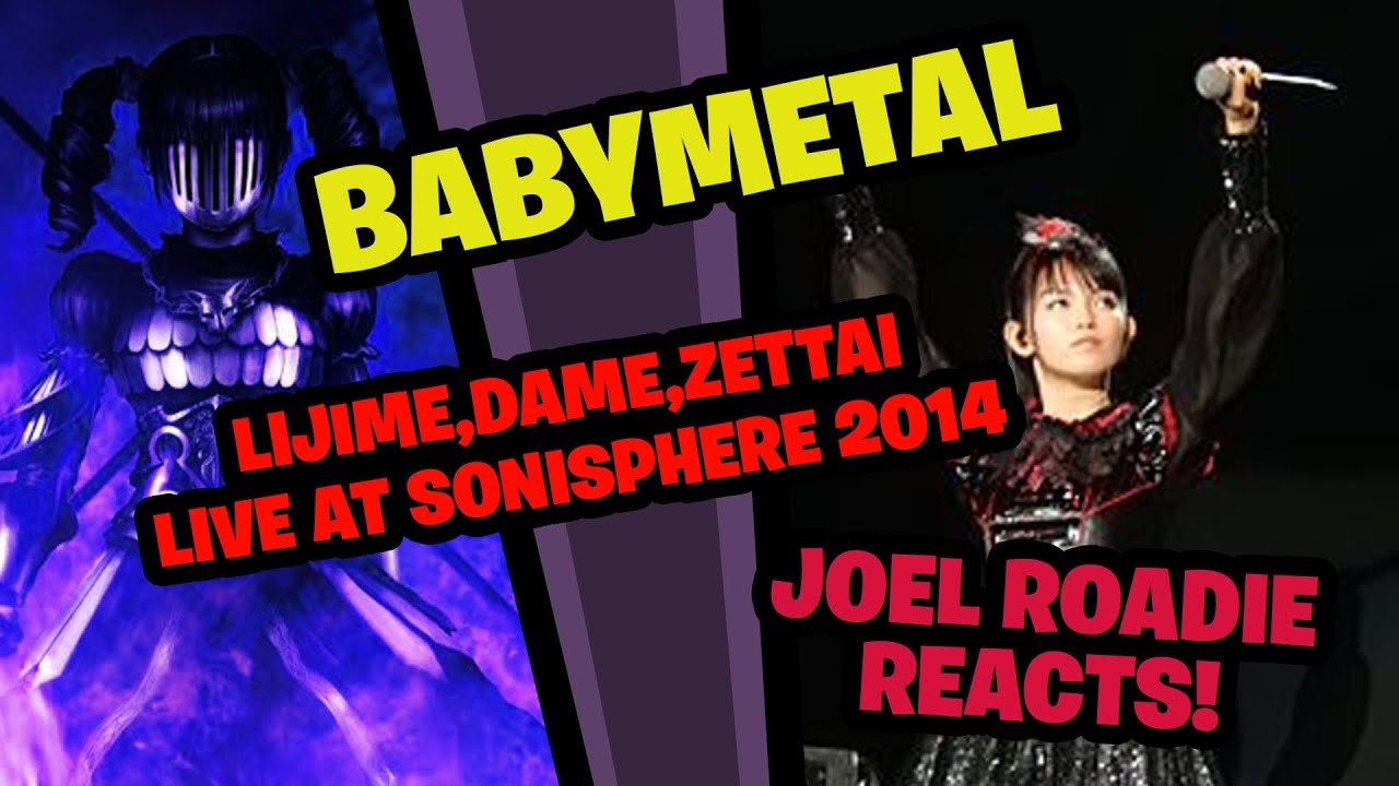 BABYMETAL - Ijime,Dame,Zettai - Live at Sonisphere 2014,UK