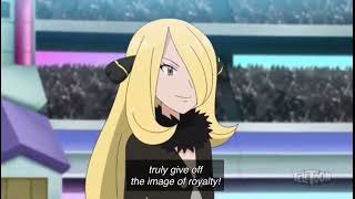 mommy cynthia introduction (u\/\/\/u) 🥹🌸💕💘💗 pokemon ult journeys EnglishDub