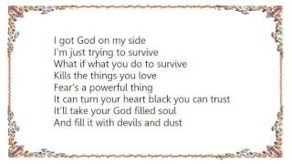 Bruce Springsteen - Devils  Dust Acoustic Performance Lyrics