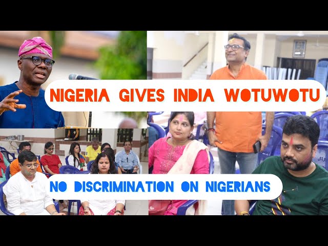 NIGERIA GIVES INDIA WOTUWOTU; Lagos Governor threatens to Shutdown Indian school rejecting Nigerians class=