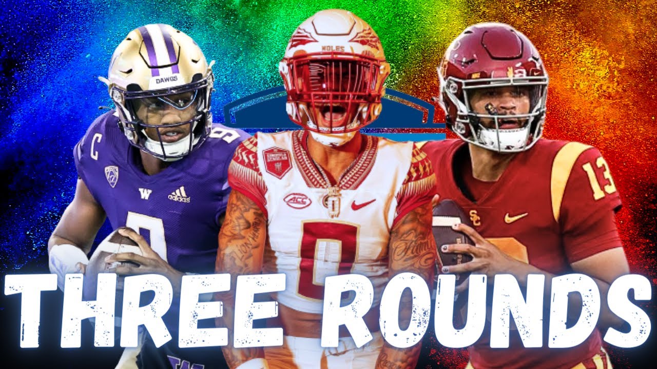 2024 NFL Mock Draft 10.0 w TRADES | Day Two | Eagles MOVE UP - YouTube