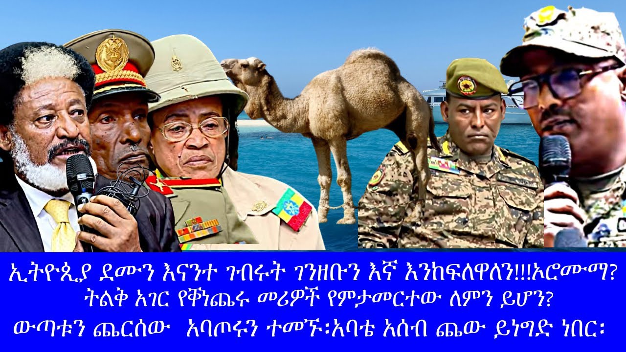 ኢትዮጲያ ደሙን እናንተ ገብሩት ገንዘቡን እኛ ኣንከፍለዋለን!!ኦሮሙማ እናትና አባት መሆን አማራት፡