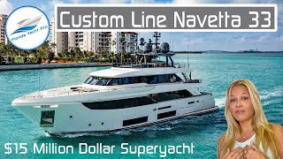 2022 Navetta 100ft Explorer by Custom Line | $15 Million Dollar SuperYacht - Availability Update