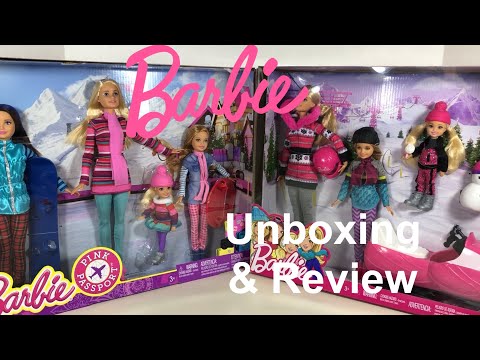 barbie sisters winter getaway fashion dolls