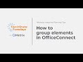 How to group elements in OfficeConnect – Workday Adaptive Planning (2021)