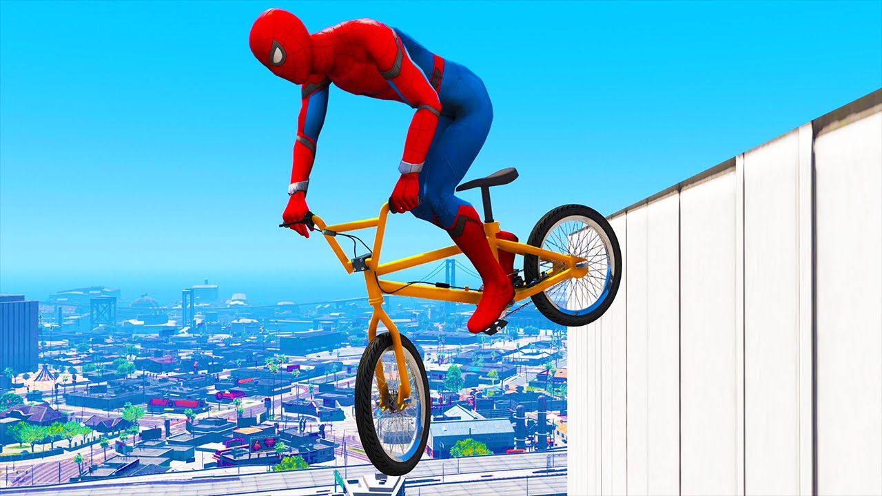 ⁣GTA 5 Spiderman Gameplay #6 - GTA 5 Funny Moments Fails, Gameplay