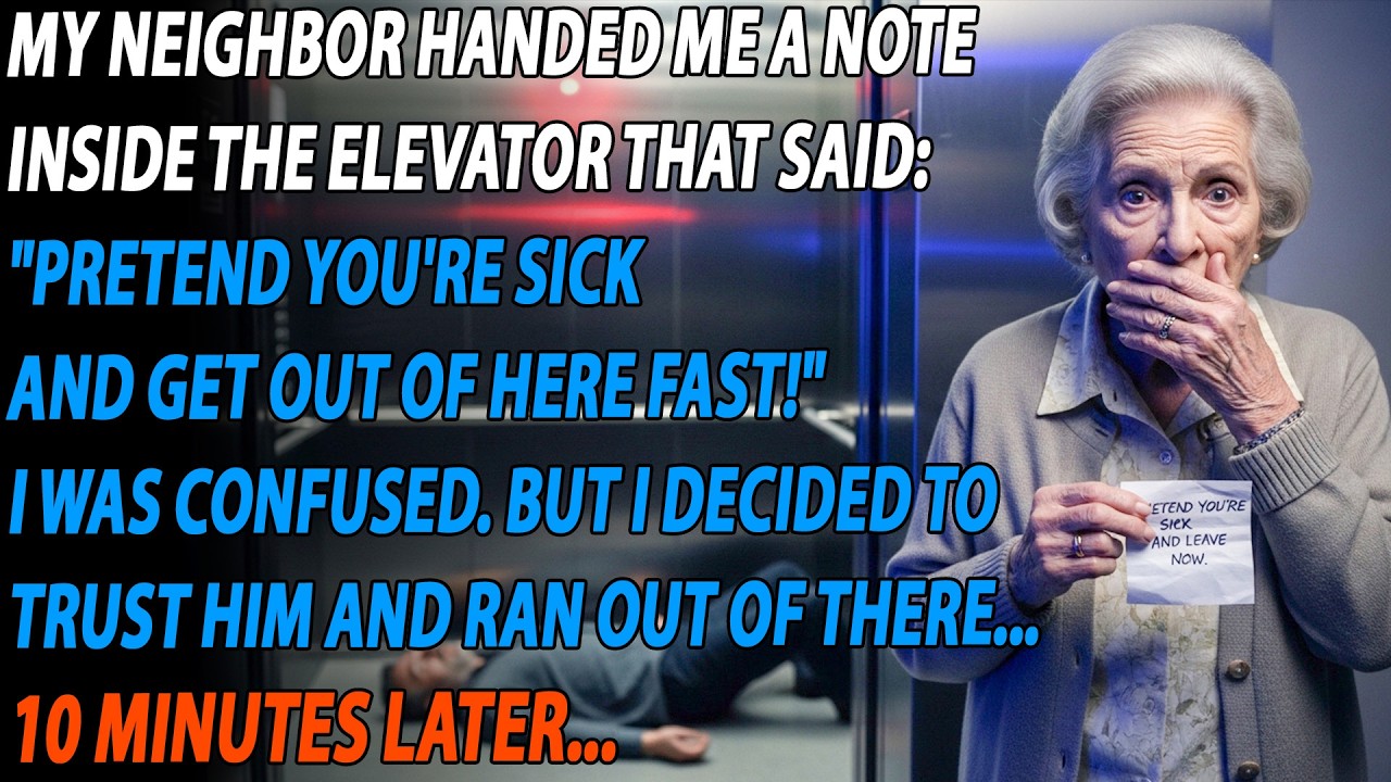 🚨 My Neighbor’s Urgent Message Exposed a Family Betrayal I Never Saw Coming 😳