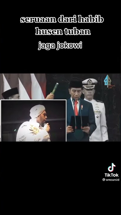 SERUAN DARI HABIB HUSEN TUBAN JAGA JOKOWI