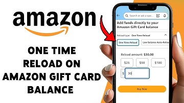 How To One Time Reload On Amazon Gift Card Balance 2025 | Add Funds To Amazon Account
