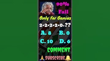 Solve this simple math puzzle if you are a genius 🧠