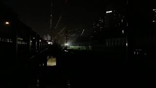 화서철교 무궁화호 열차 통과