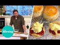 Jam First or Cream First? James Martin's Perfect Scones Recipe | This Morning